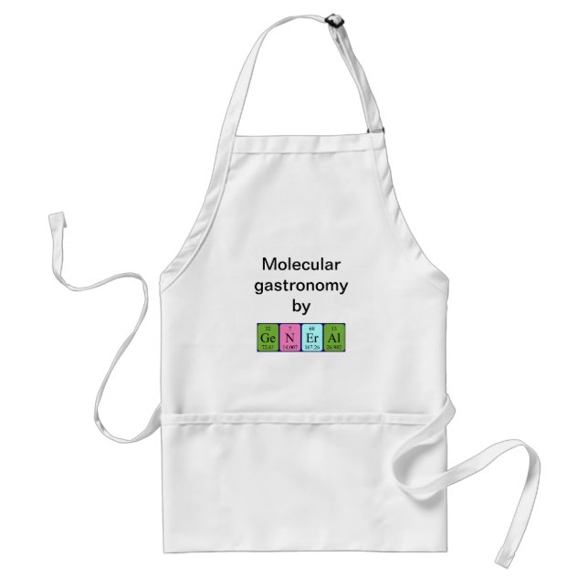General periodic table name apron (Front)