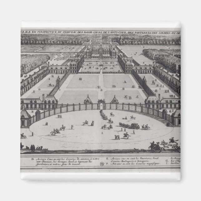 General Perspective View of the Chateau Magnet (Front)