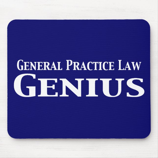 General Practice Law Gifts Mouse Mat (Front)