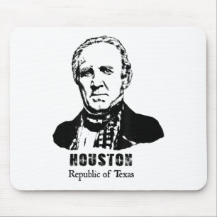 General President Sam Houston Republic Texas Revol Mouse Mat