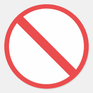 General Prohibition Classic Round Sticker