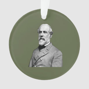 General ⚔️🎩 Robert E. Lee Army Green Ornament