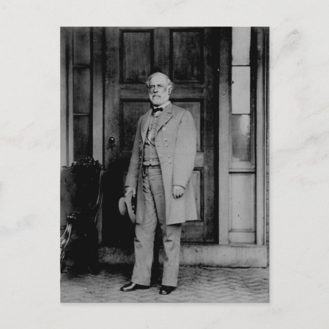 General Robert E Lee Postcard (Front)