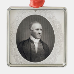 General Samuel Houston Metal Tree Decoration