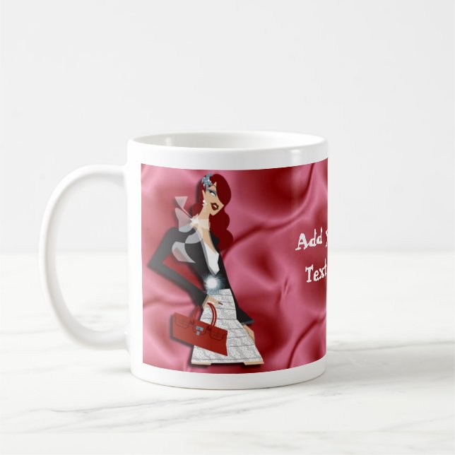 General Shopping Store Design Coffee Mugs (Left)