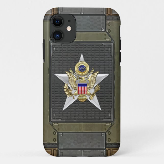 General Staff Branch Insignia Case-Mate iPhone Case (Back)