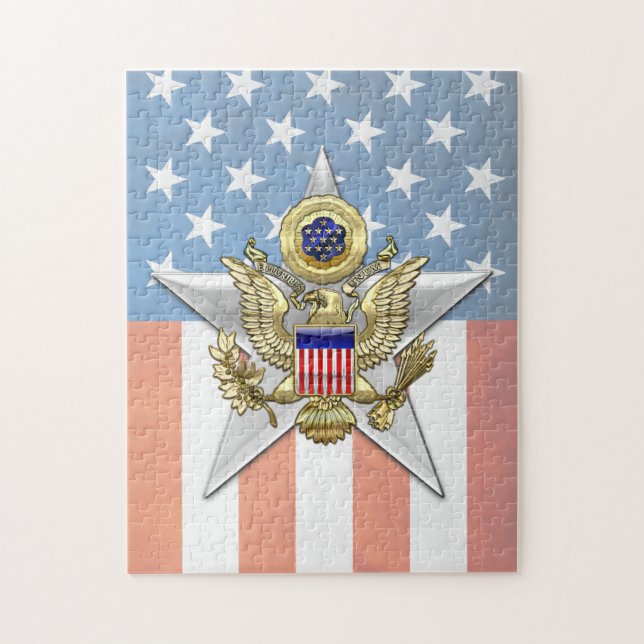 General Staff Branch Insignia Jigsaw Puzzle (Vertical)