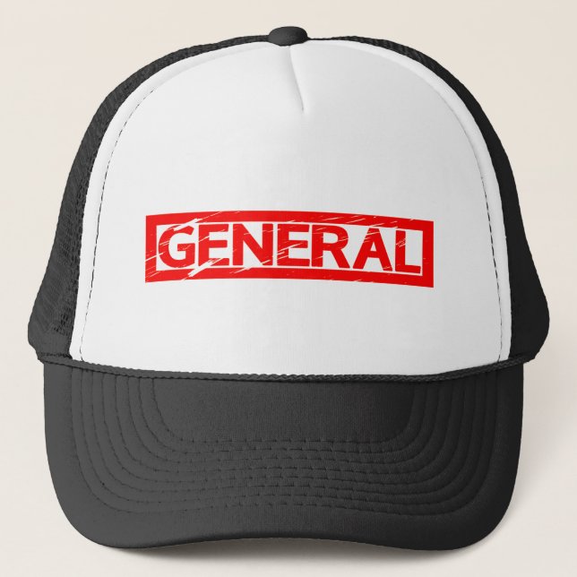 General Stamp Trucker Hat (Front)