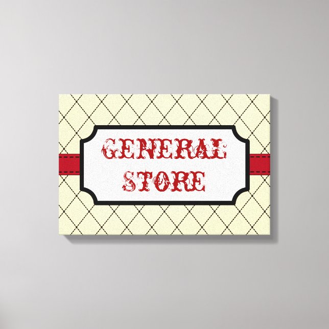 General Store Sign Art (Front)