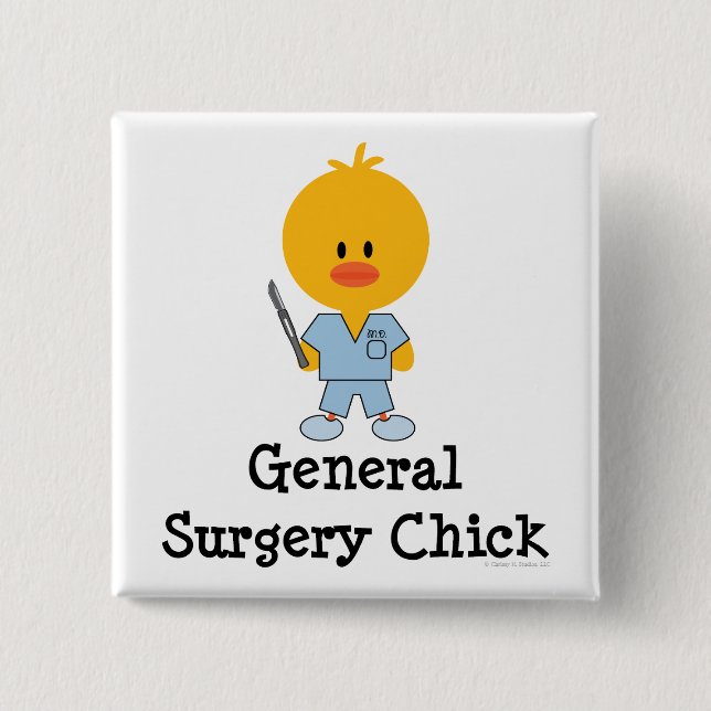 General Surgery Chick Button (Front)