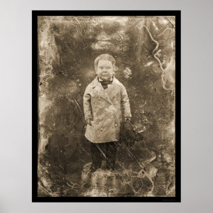 General Tom Thumb Daguerreotype 1844 Poster