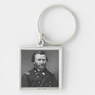 General Ulysses Simpson Grant, engraved after a da Key Ring