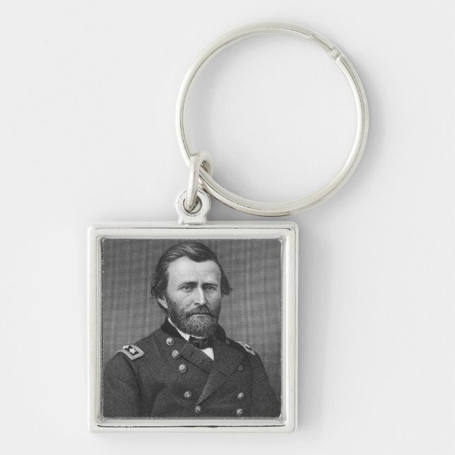 General Ulysses Simpson Grant, engraved after a da Key Ring (Front)