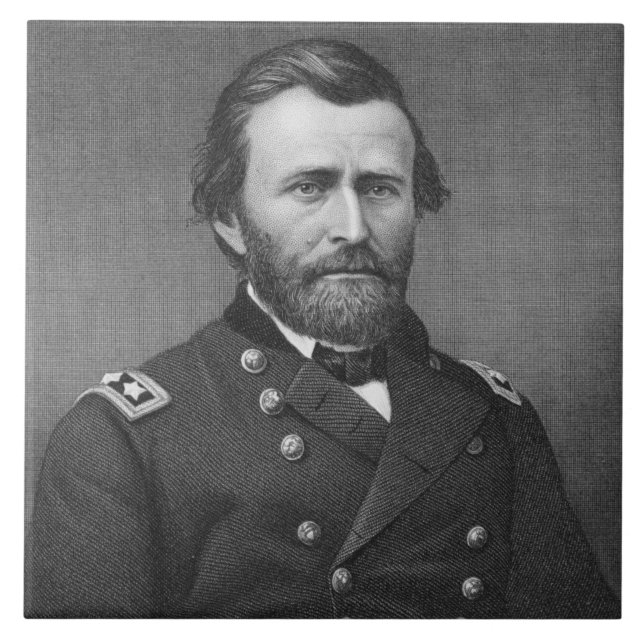 General Ulysses Simpson Grant, engraved after a da Tile (Front)