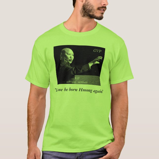 General Vang Pao T-Shirt (Front)
