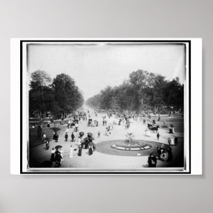 General view, Los Angeles, California c1890s Poster
