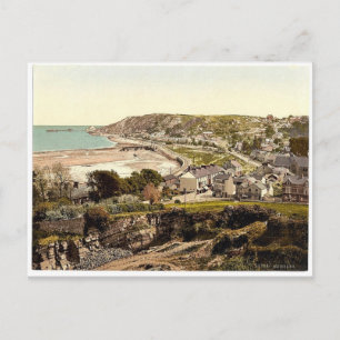 General view, Mumbles, Wales rare Photochrom Postcard