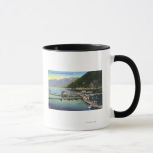 General View of Horseshoe Bay and Crowded Harbour Mug
