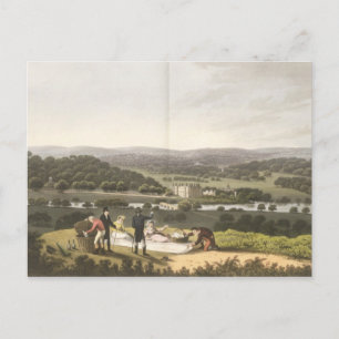 General View of Longleat from the Prospect Hill, f Postcard