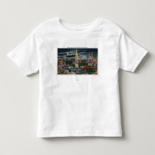 General View of Luna Park at Night Toddler T-Shirt