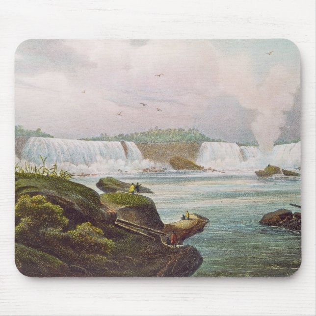 General View of Niagara Falls from Canadian Side Mouse Mat (Front)