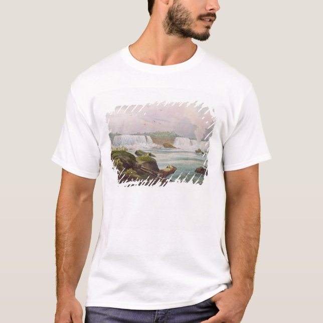 General View of Niagara Falls from Canadian Side T-Shirt (Front)