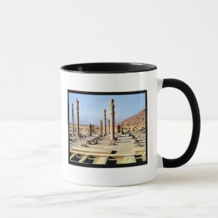 General view of the Apadana founded c.518 BC Mug