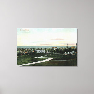 General View of the City Canvas Print