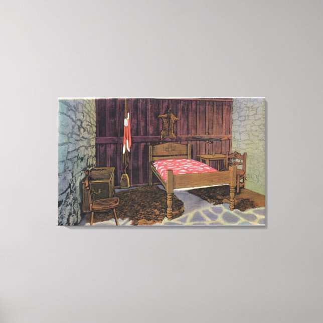 General View of the Fort Canvas Print (Front)