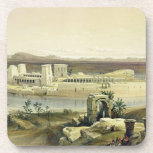 General View of the Island of Philae, Nubia, from Coaster