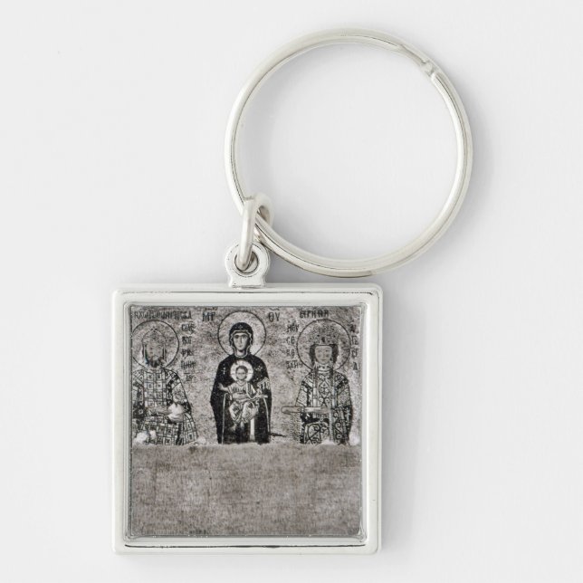 General view of the John Panel Key Ring (Front)
