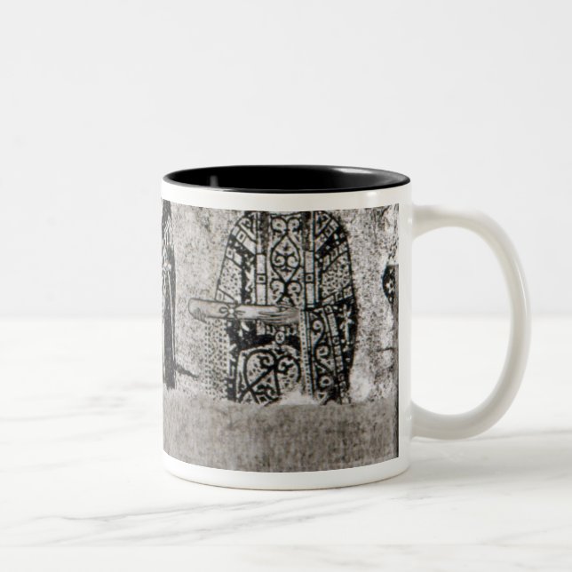 General view of the John Panel Two-Tone Coffee Mug (Right)