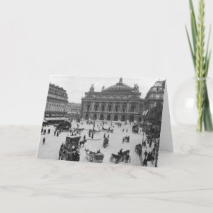 General view of the Paris Opera House Card