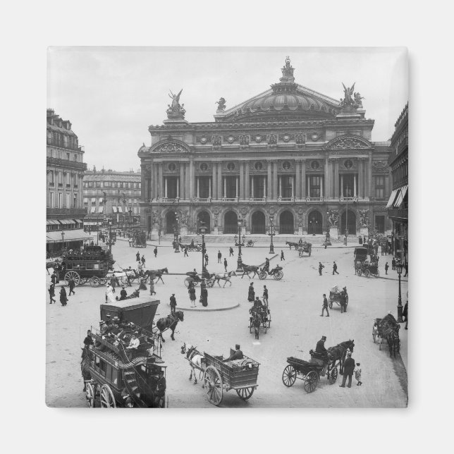 General view of the Paris Opera House Magnet (Front)