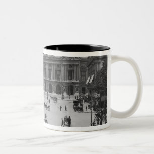 General view of the Paris Opera House Two-Tone Coffee Mug