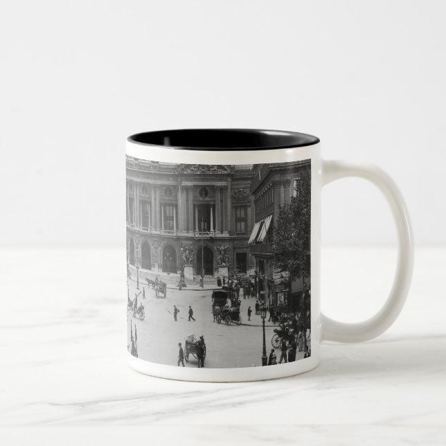 General view of the Paris Opera House Two-Tone Coffee Mug (Right)