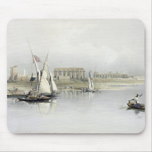 General View of the Ruins of Luxor from the Nile, Mouse Mat