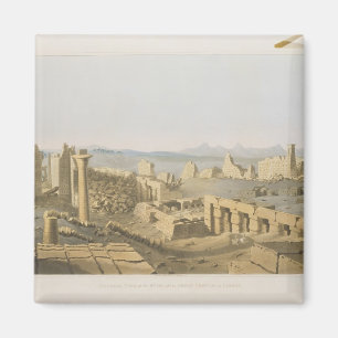 General View of the Ruins of the Great Temple of C Magnet