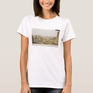 General View of the Ruins of the Great Temple of C T-Shirt