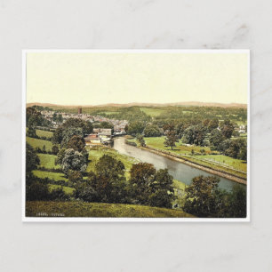 General view, Totnes, England classic Photochrom Postcard