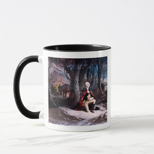 General Washington Praying at Valley Forge, PA Mug (Left)