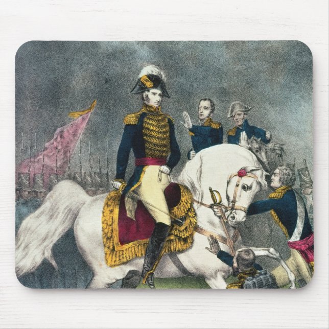 General William H. Harrison  at the Battle Mouse Mat (Front)