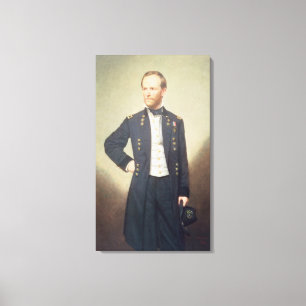 General William Sherman  1866 Canvas Print