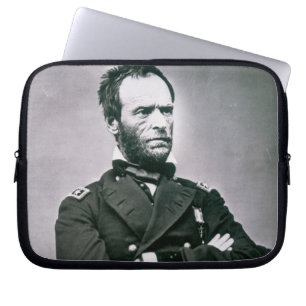 General William T. Sherman (1820-91) (b/w photo) Laptop Sleeve
