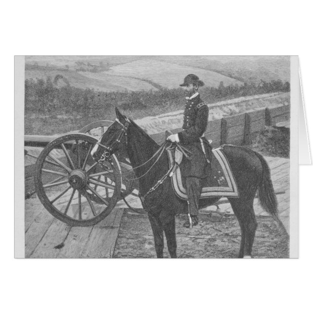 General William Tecumseh Sherman at Atlanta (Front Horizontal)