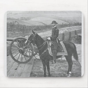 General William Tecumseh Sherman at Atlanta Mouse Mat
