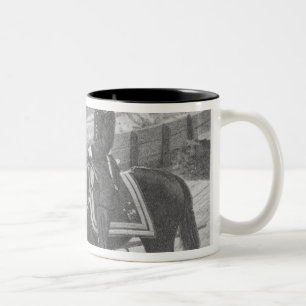General William Tecumseh Sherman at Atlanta Two-Tone Coffee Mug