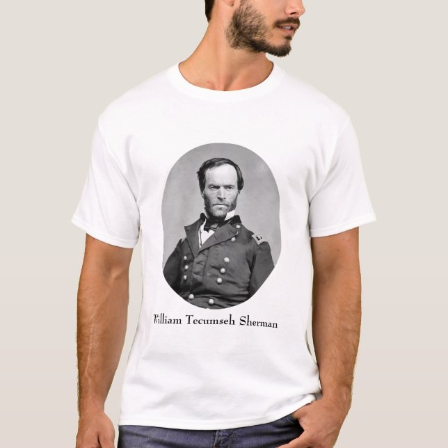 General William Tecumseh Sherman T-Shirt (Front)