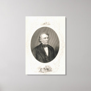 General Zachary Taylor Canvas Print