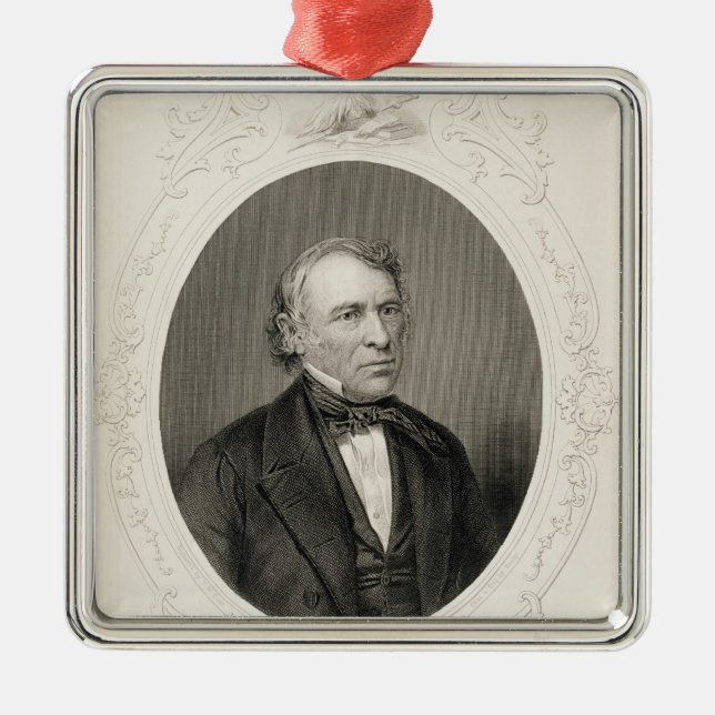 General Zachary Taylor Metal Tree Decoration (Front)